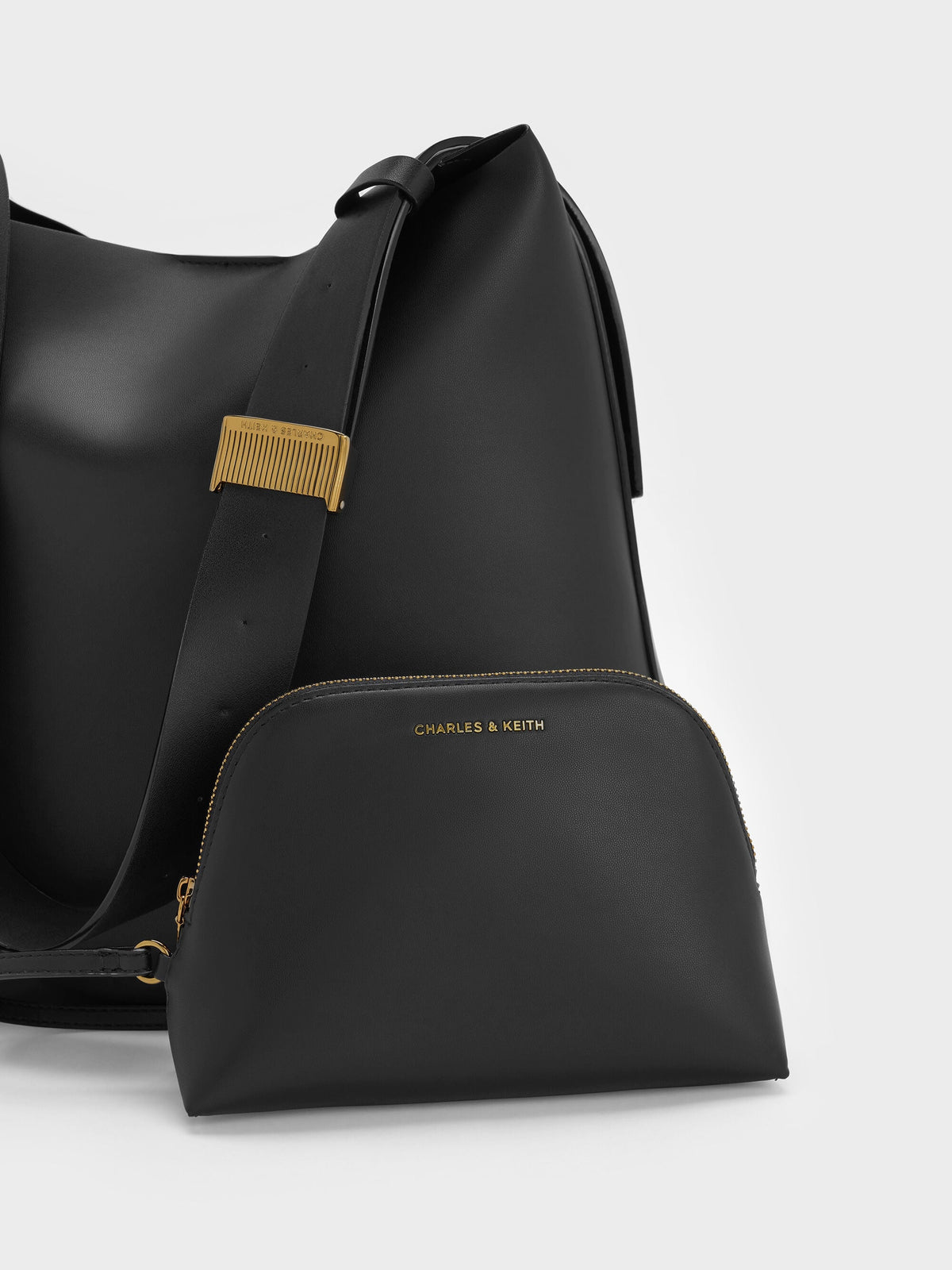 Edna Tote Bag - Black | CHARLES & KEITH