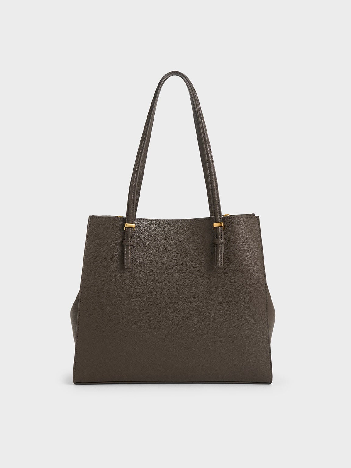 Sansa Tote Bag - Dark Moss | CHARLES & KEITH