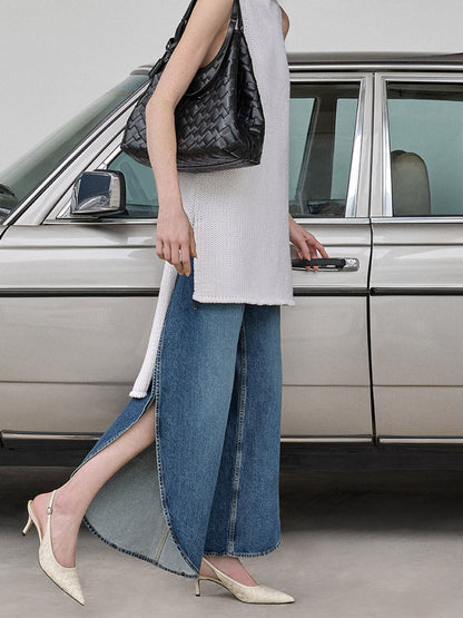 Ivette Woven Tote Bag - Noir | CHARLES & KEITH