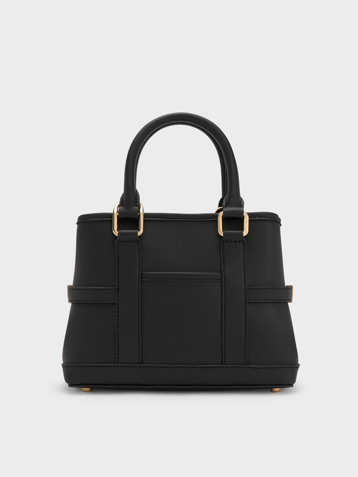 Mini Scottie Tote Bag - Black | CHARLES & KEITH