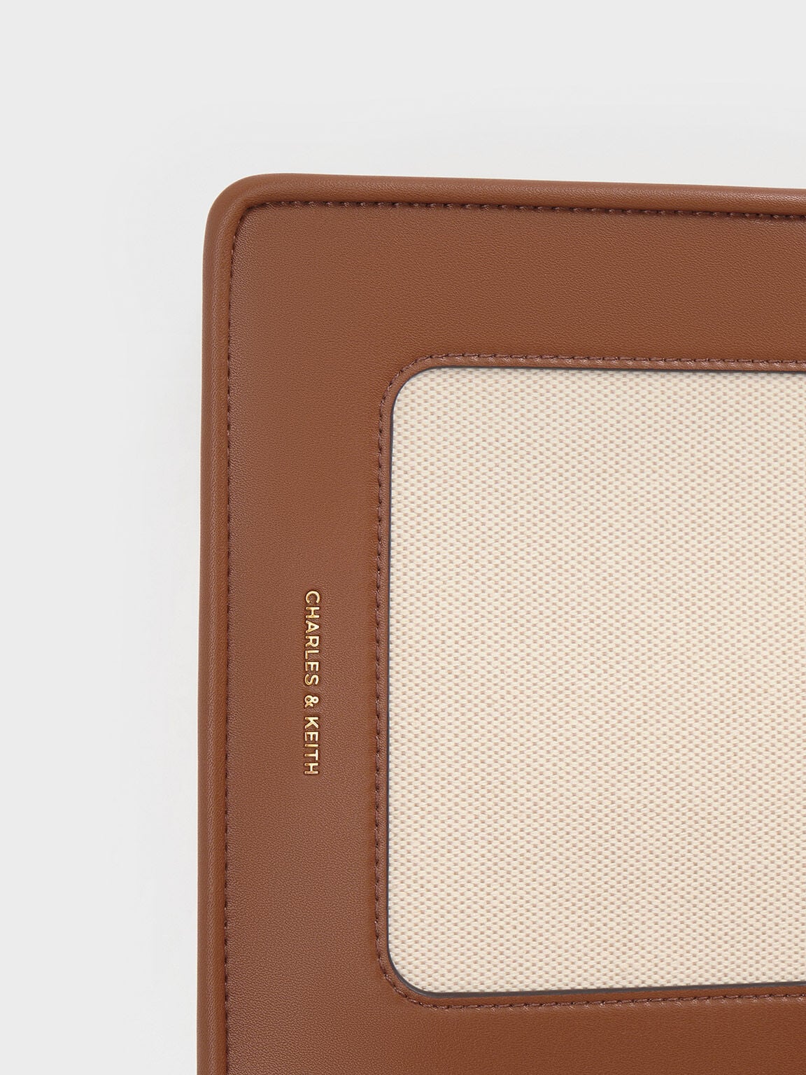 Mini Daylla Canvas Tote Bag - Tan | CHARLES & KEITH