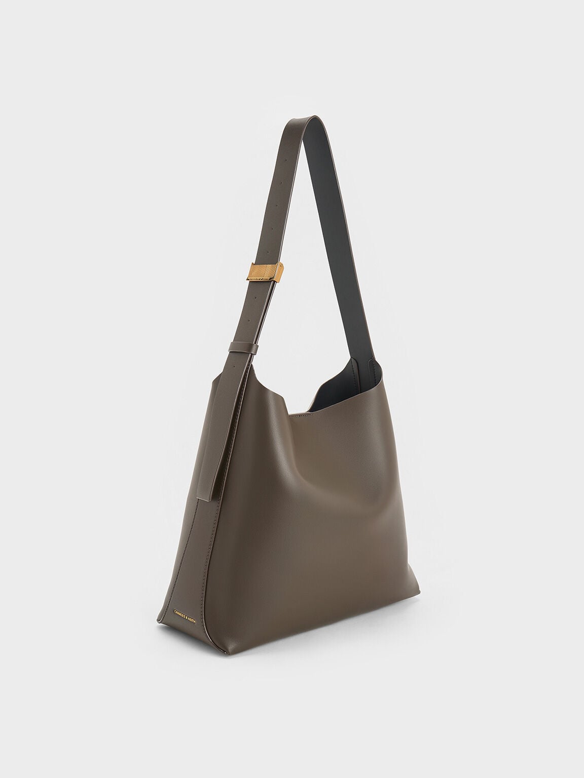 Edna Tote Bag - Dark Moss | CHARLES & KEITH