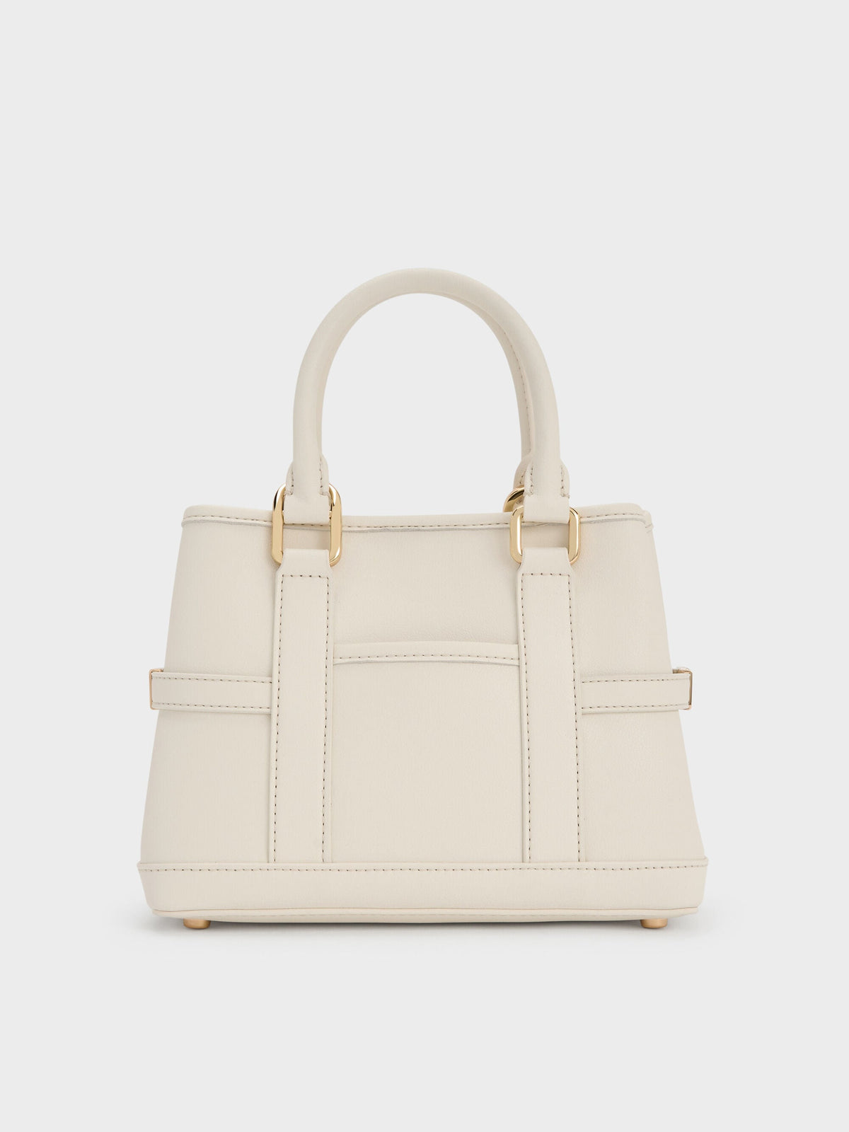 Mini Scottie Tote Bag - Cream | CHARLES & KEITH