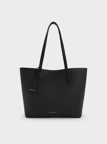 Beryl Tote Bag - Noir | CHARLES & KEITH