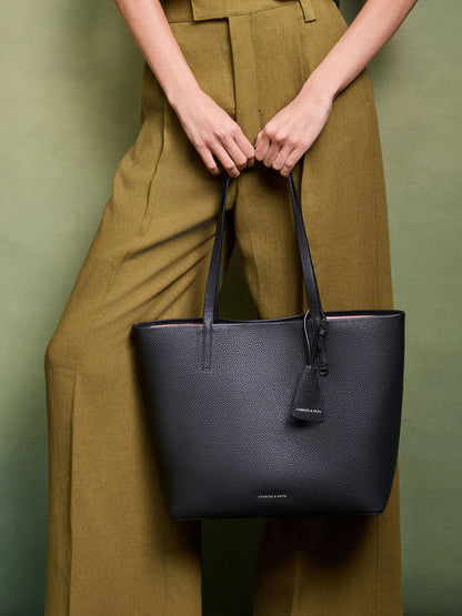 Beryl Tote Bag - Noir | CHARLES & KEITH