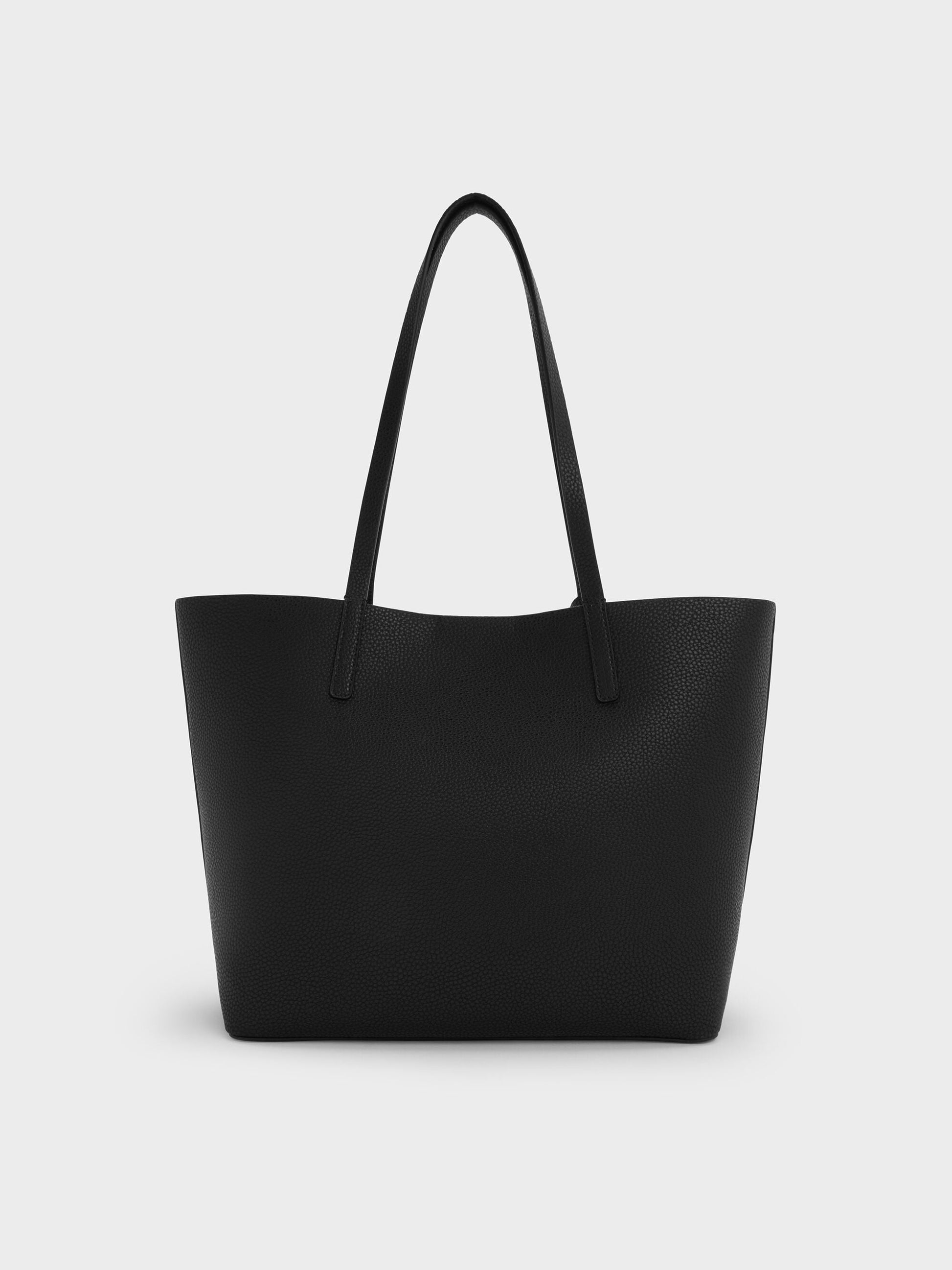 Beryl Tote Bag - Noir | CHARLES & KEITH