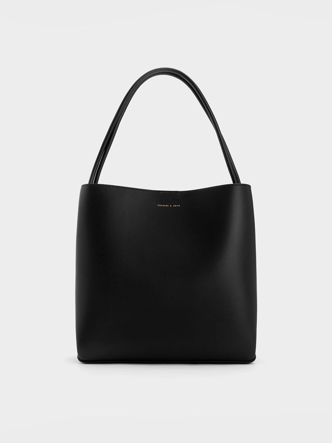 Leia Tote Bag - Black | CHARLES & KEITH