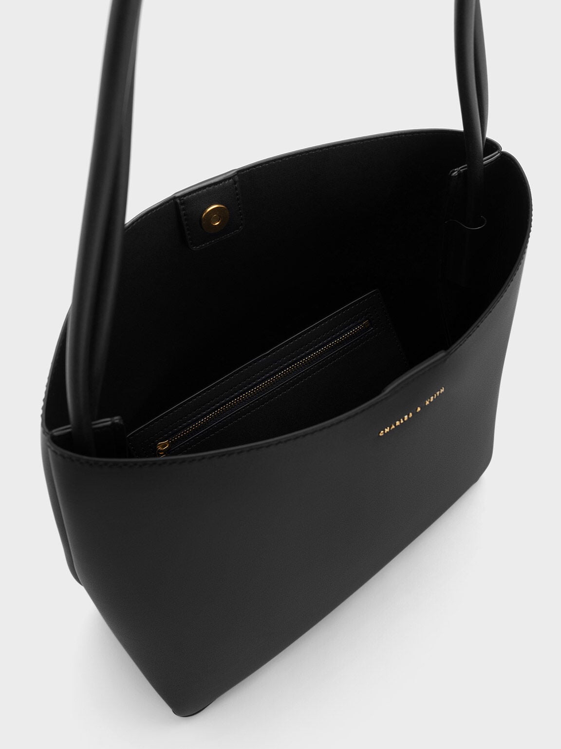 Leia Tote Bag - Black | CHARLES & KEITH