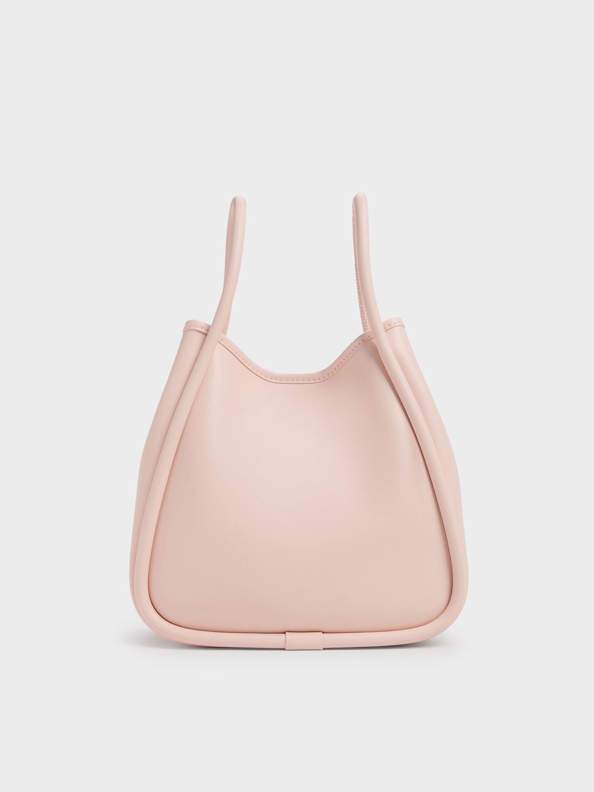Mini Lyla Tubular Tote Bag - Soft Pink | CHARLES & KEITH