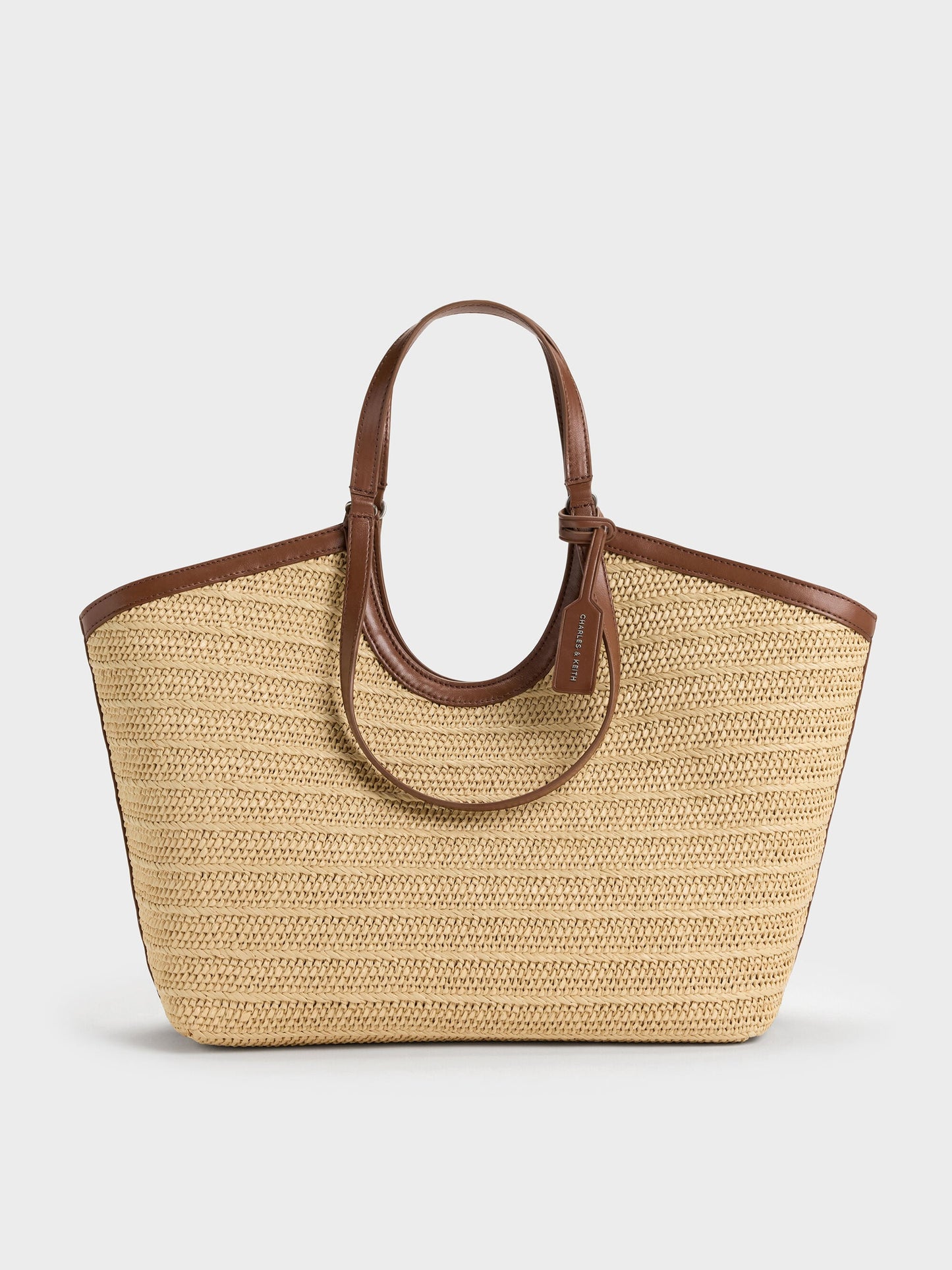 Ivette Raffia Woven Tote Bag - Multi | CHARLES & KEITH