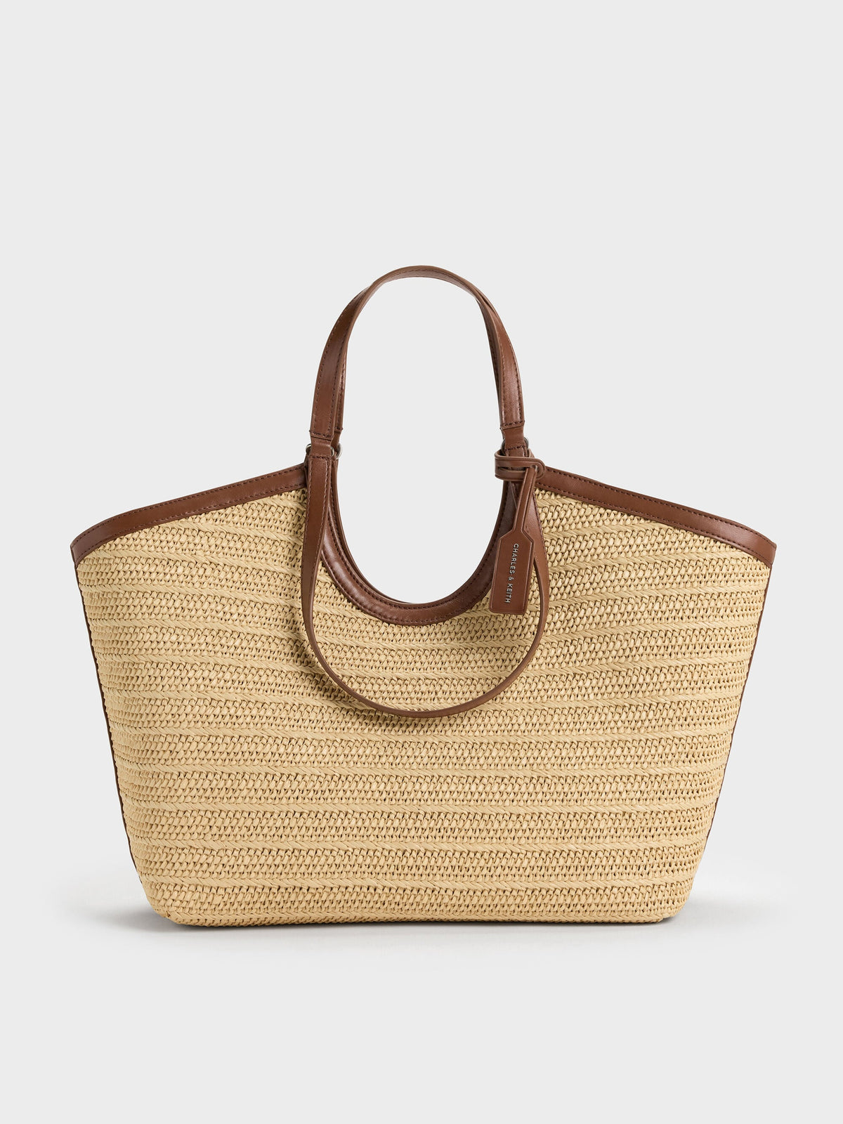 Ivette Raffia Woven Tote Bag - Multi | CHARLES & KEITH