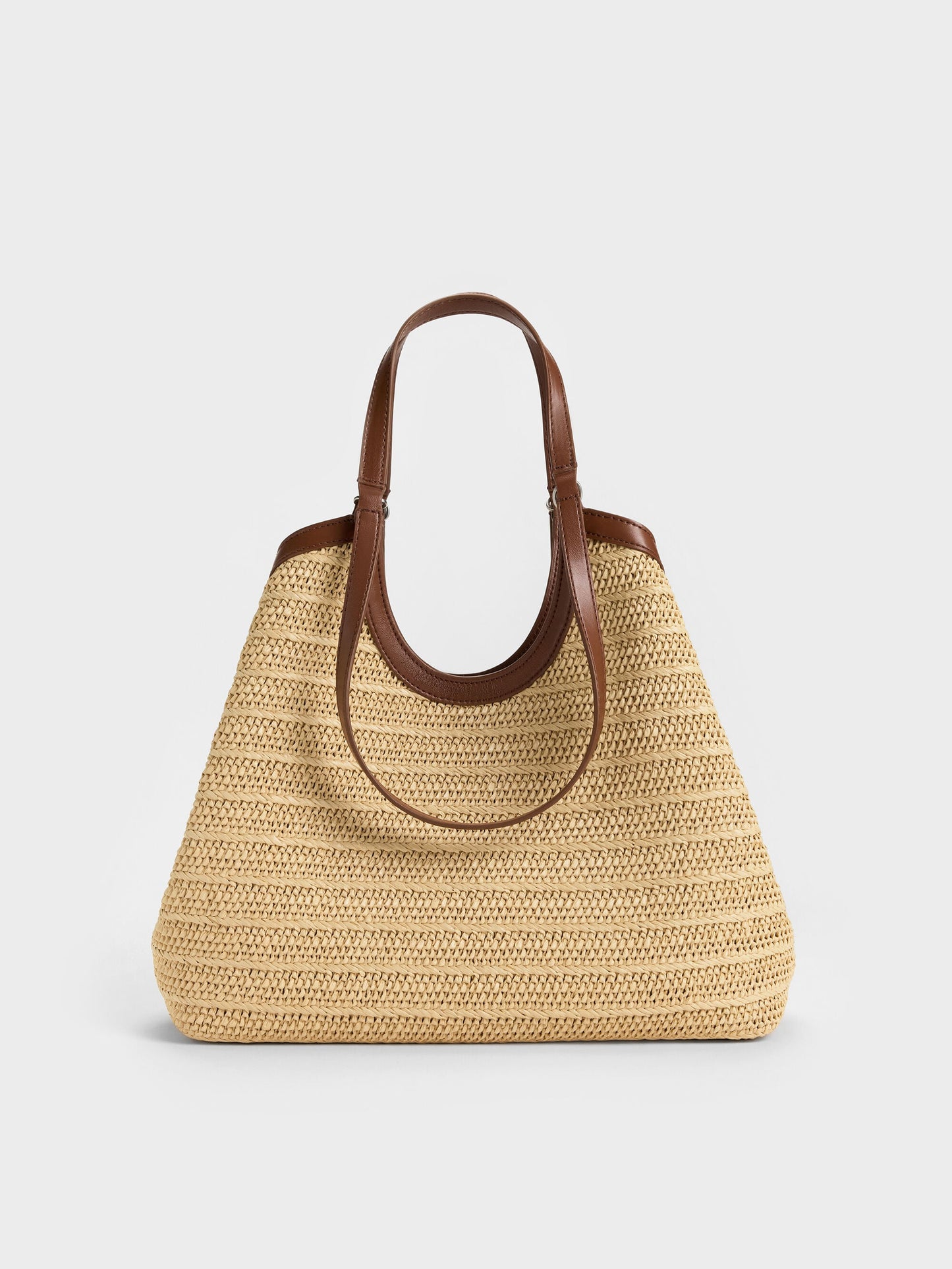 Ivette Raffia Woven Tote Bag - Multi | CHARLES & KEITH