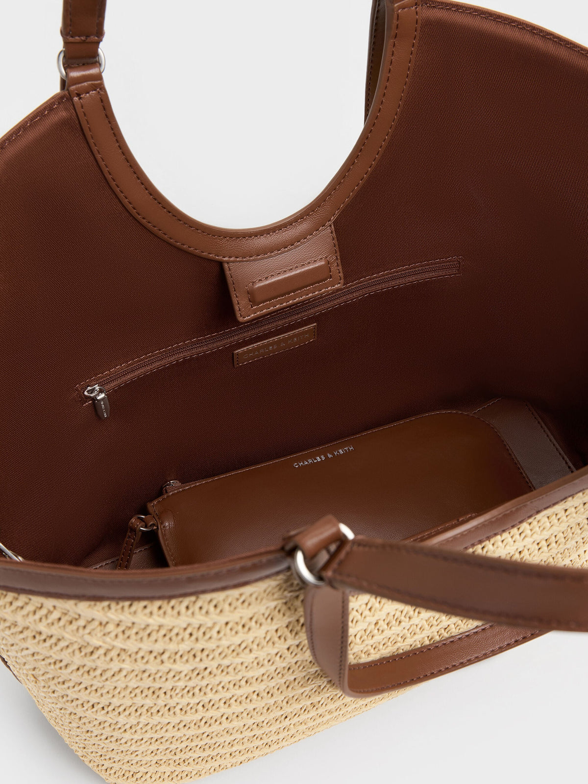 Ivette Raffia Woven Tote Bag - Multi | CHARLES & KEITH