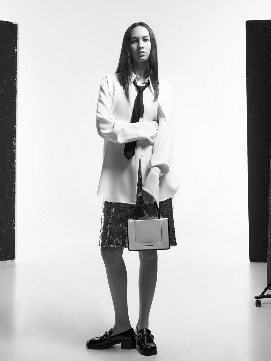 Mini Daylla Tote Bag - Cream | CHARLES & KEITH