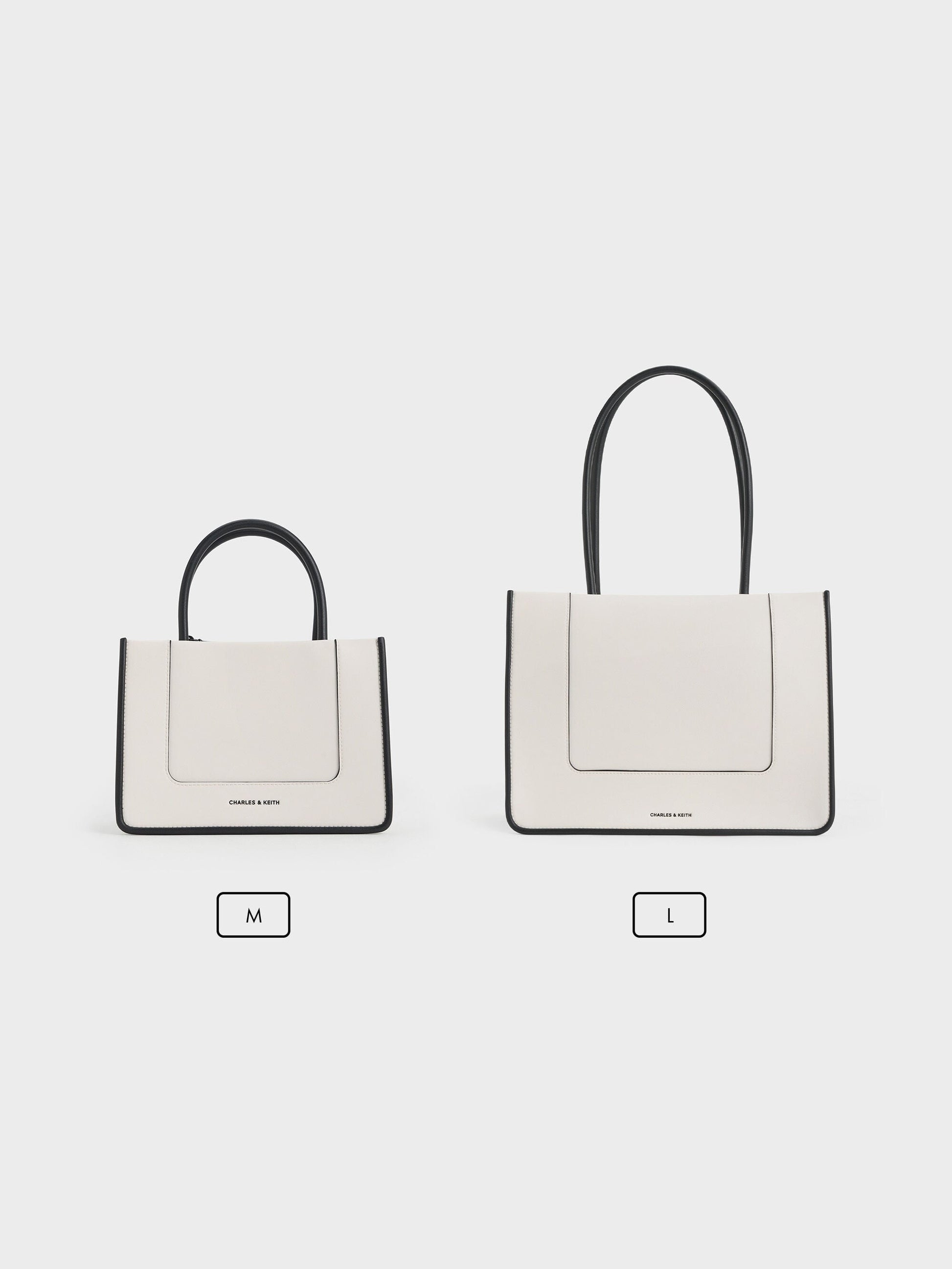 Mini Daylla Tote Bag - Cream | CHARLES & KEITH