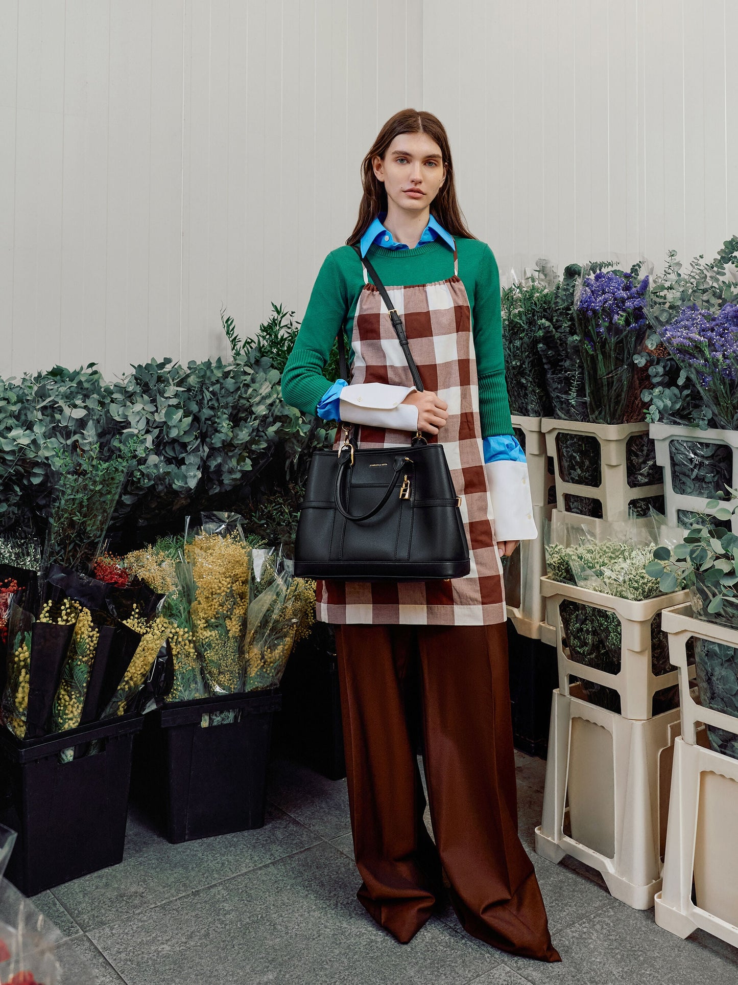 Scottie Tote Bag - Black | CHARLES & KEITH