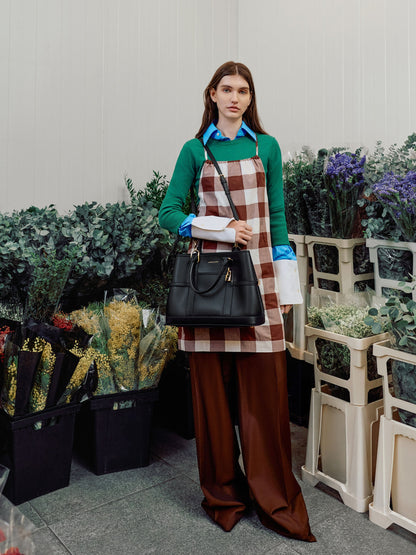 Scottie Tote Bag - Black | CHARLES & KEITH