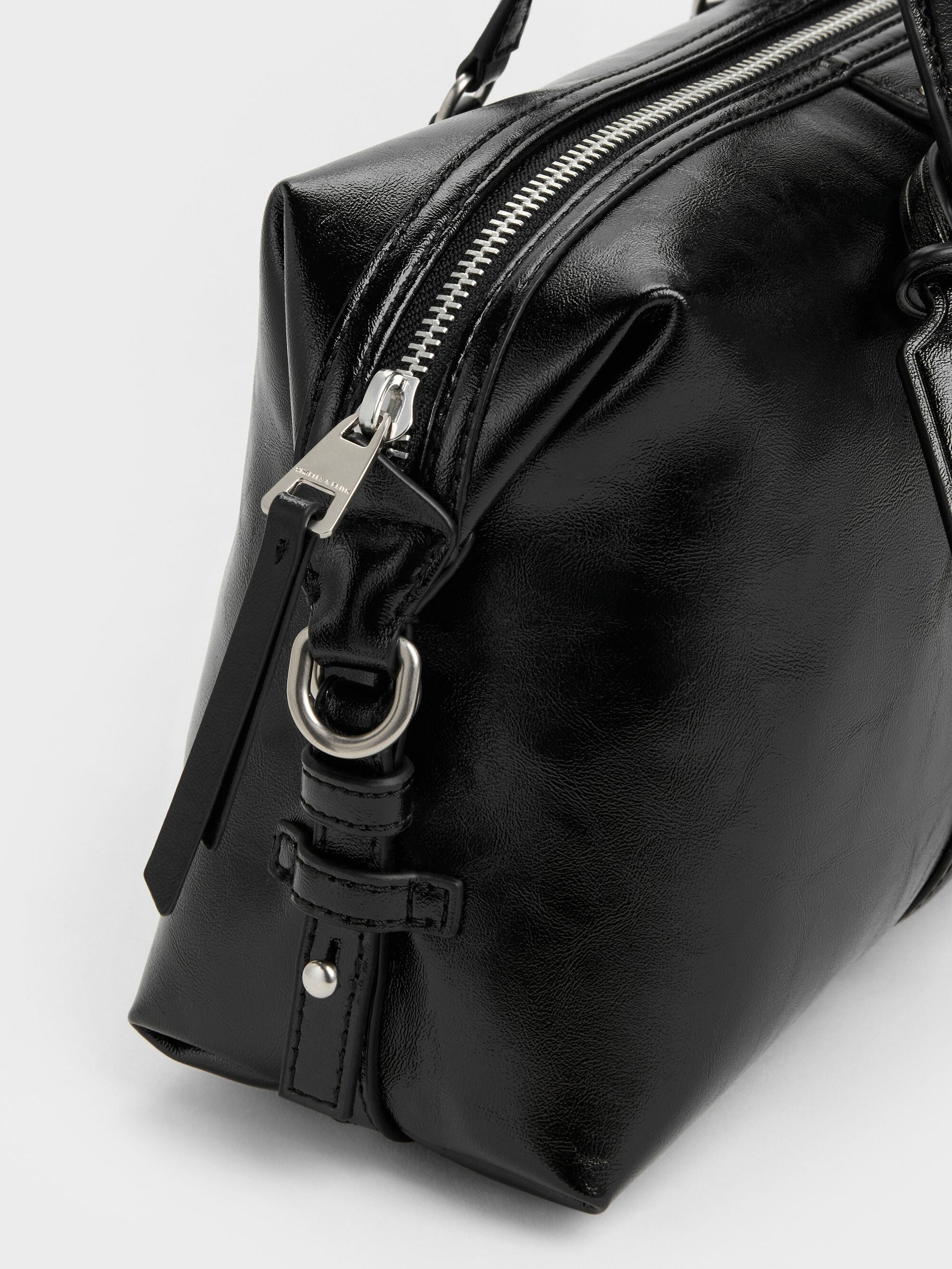 Fergie Bowling Bag - Noir | CHARLES & KEITH