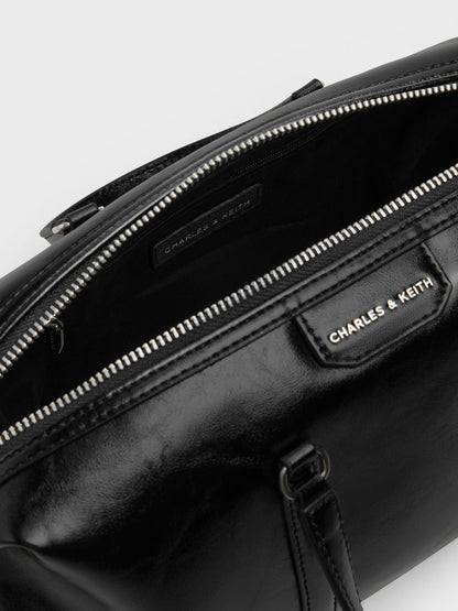 Fergie Bowling Bag - Noir | CHARLES & KEITH