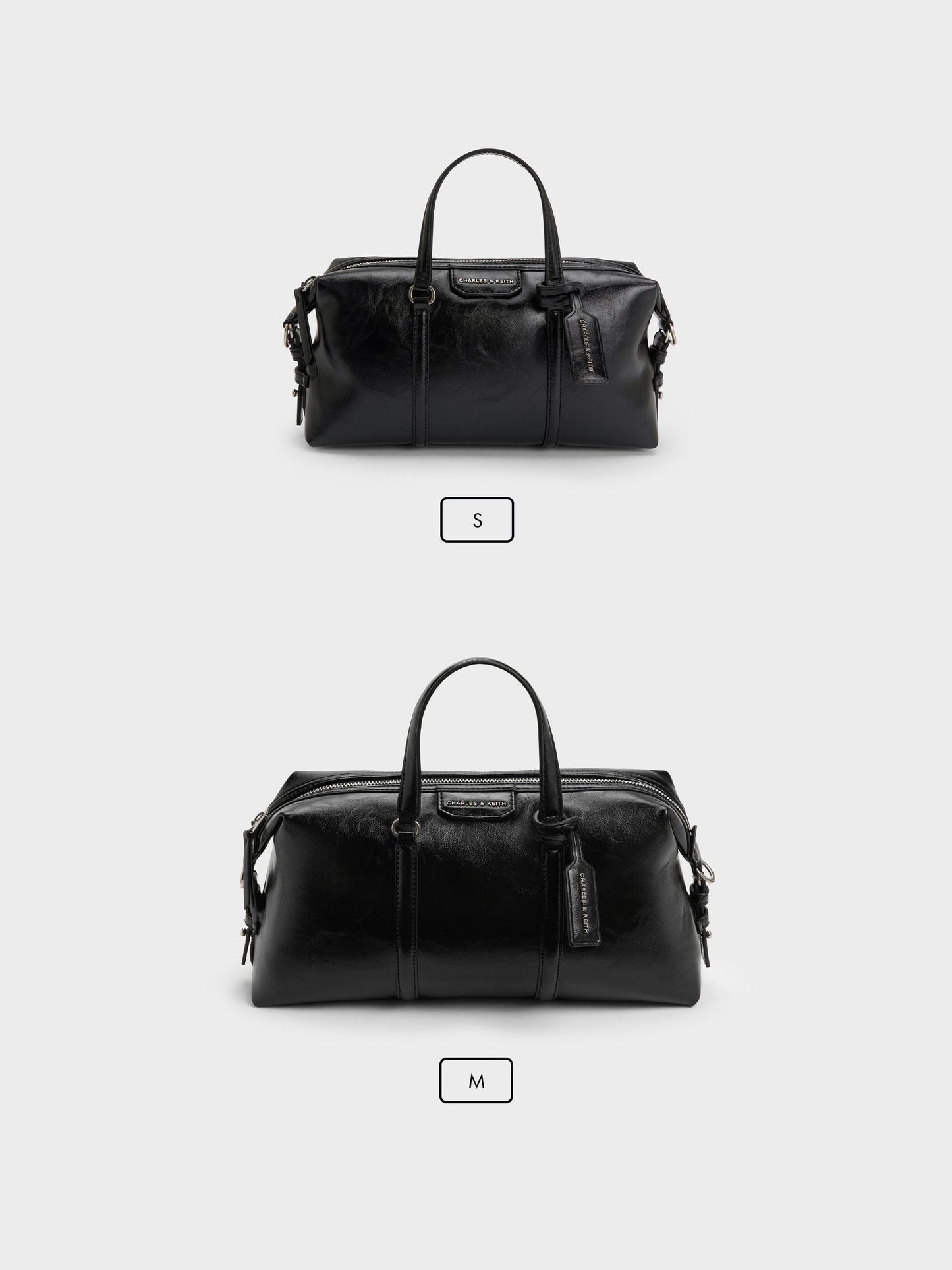 Fergie Bowling Bag - Noir | CHARLES & KEITH