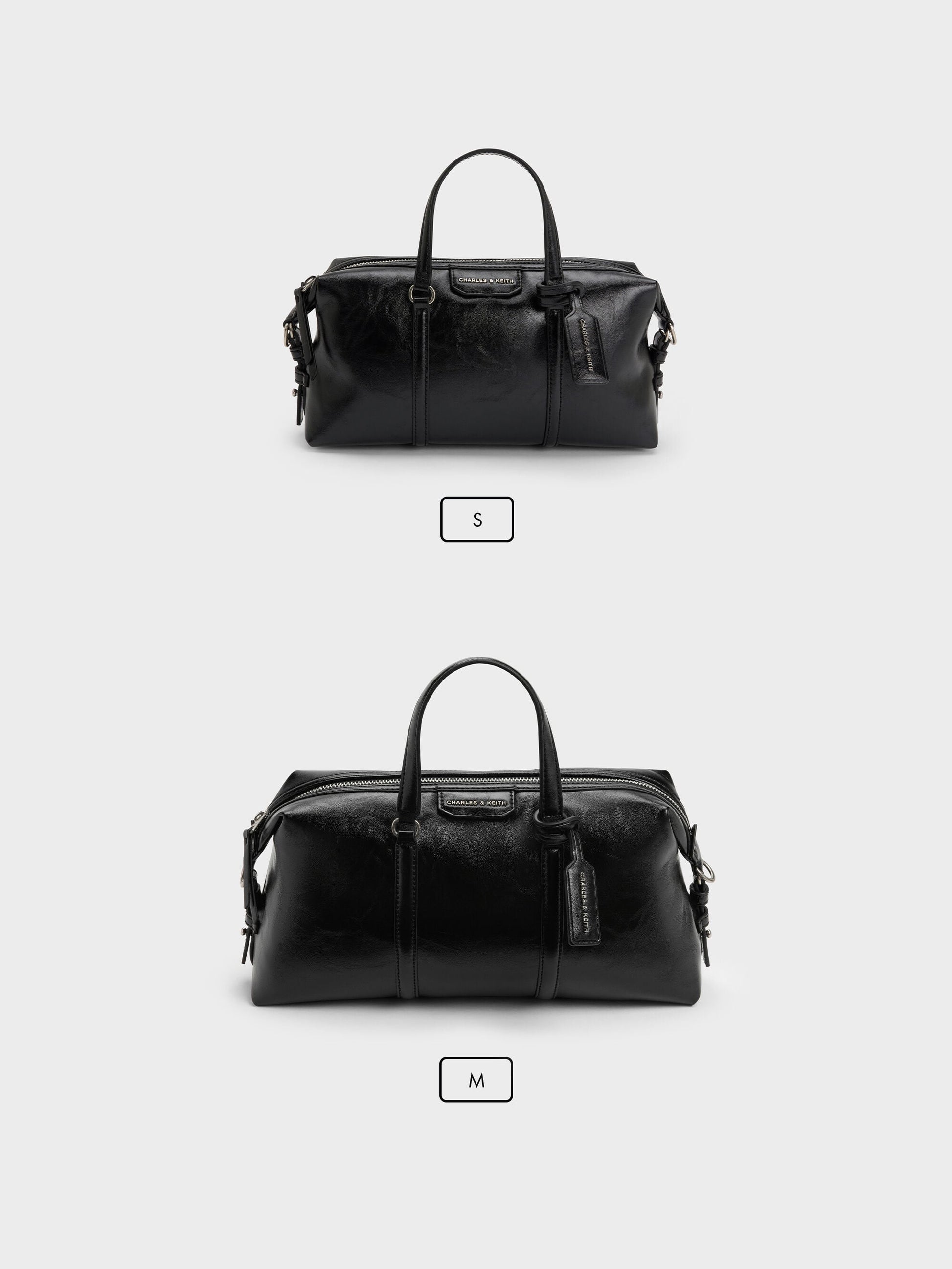 Fergie Bowling Bag - Noir | CHARLES & KEITH