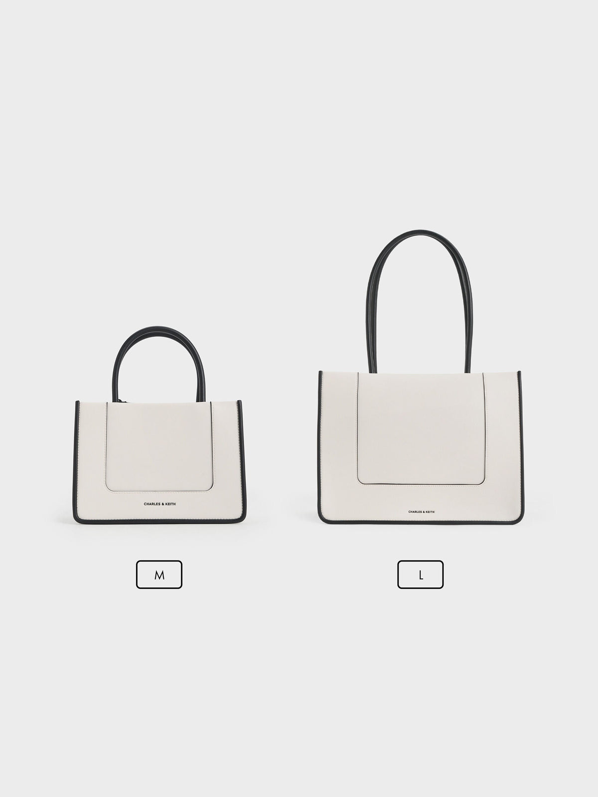 Daylla Tote Bag - Cream | CHARLES & KEITH