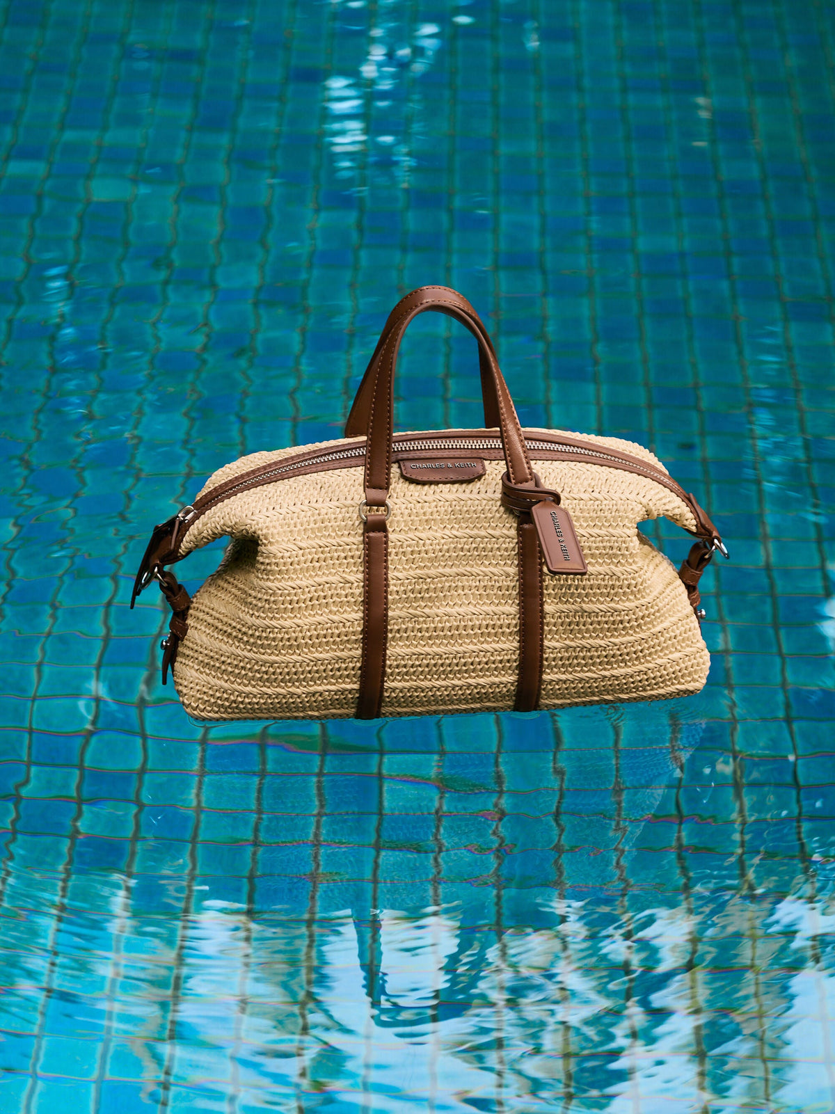 Fergie Woven Bowling Bag - Multi | CHARLES & KEITH