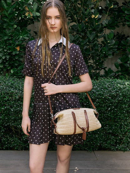 Fergie Woven Bowling Bag - Multi | CHARLES & KEITH
