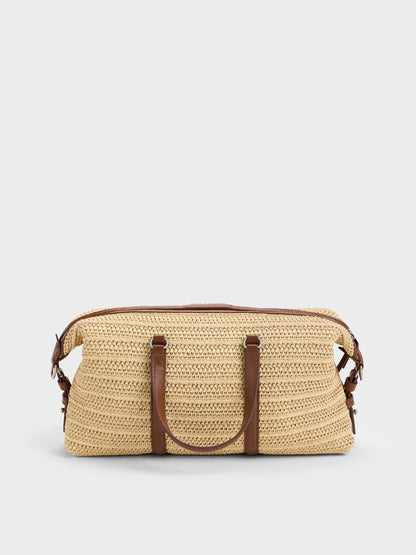 Fergie Woven Bowling Bag - Multi | CHARLES & KEITH
