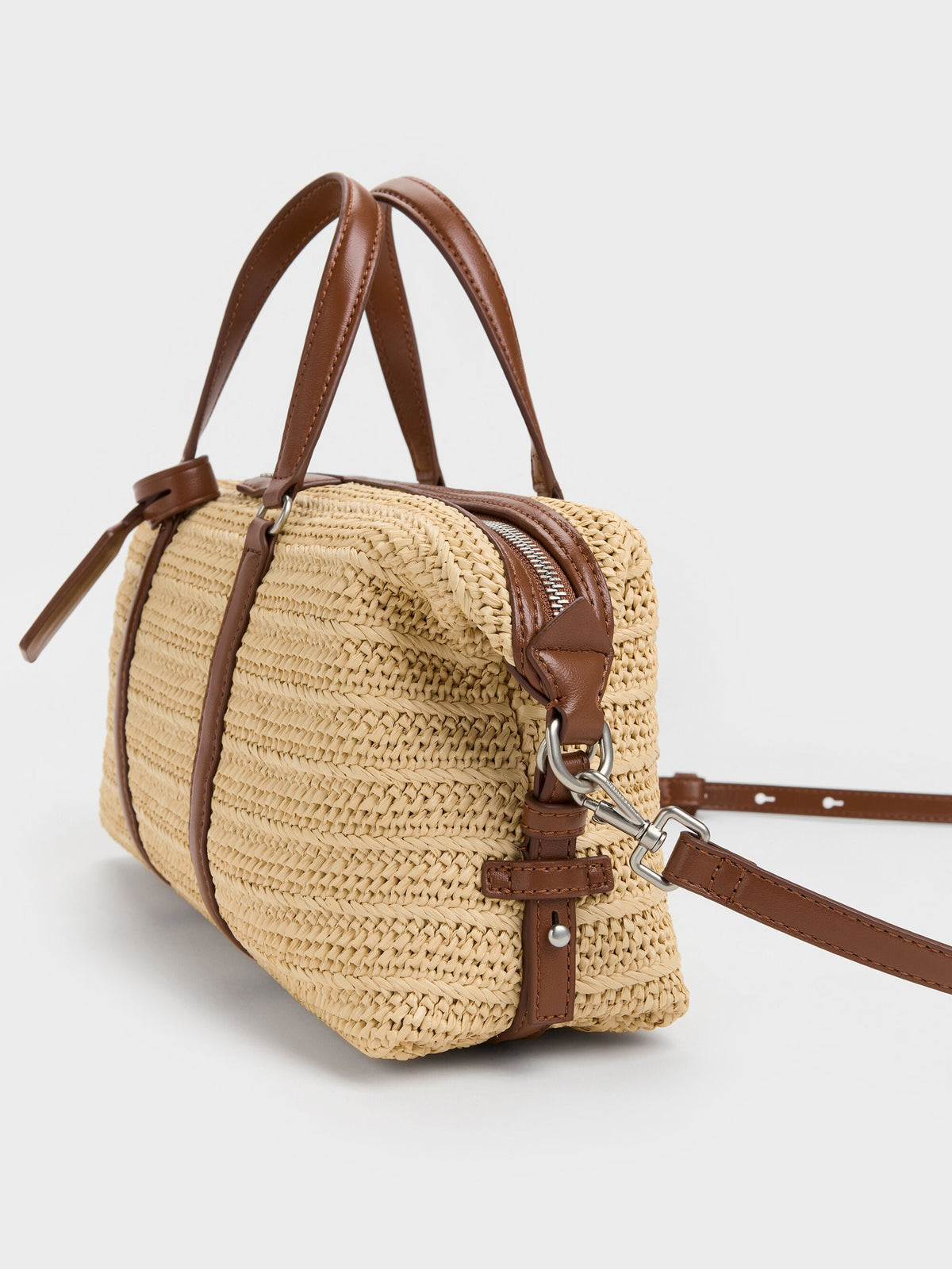 Fergie Woven Bowling Bag - Multi | CHARLES & KEITH