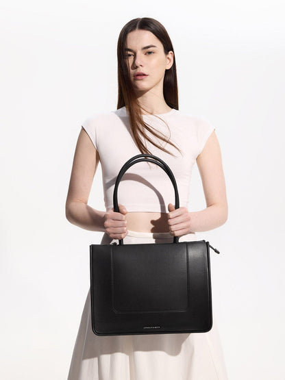 Daylla Tote Bag - Noir | CHARLES & KEITH