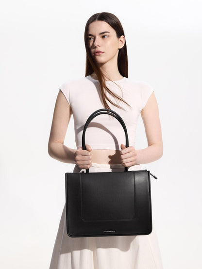 Daylla Tote Bag - Noir | CHARLES & KEITH