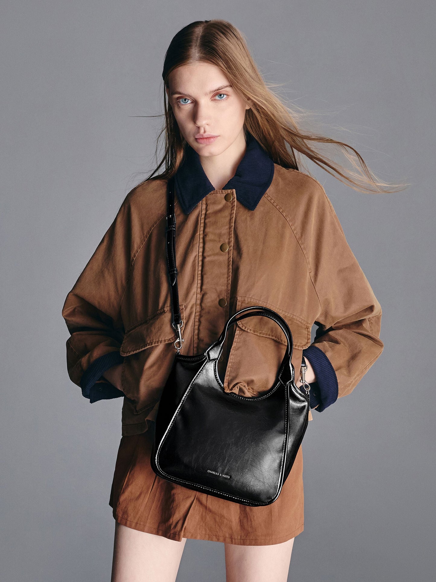 Mini Sianna Tote Bag - Noir | CHARLES & KEITH