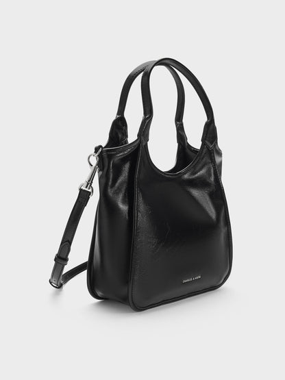 Mini Sianna Tote Bag - Noir | CHARLES & KEITH