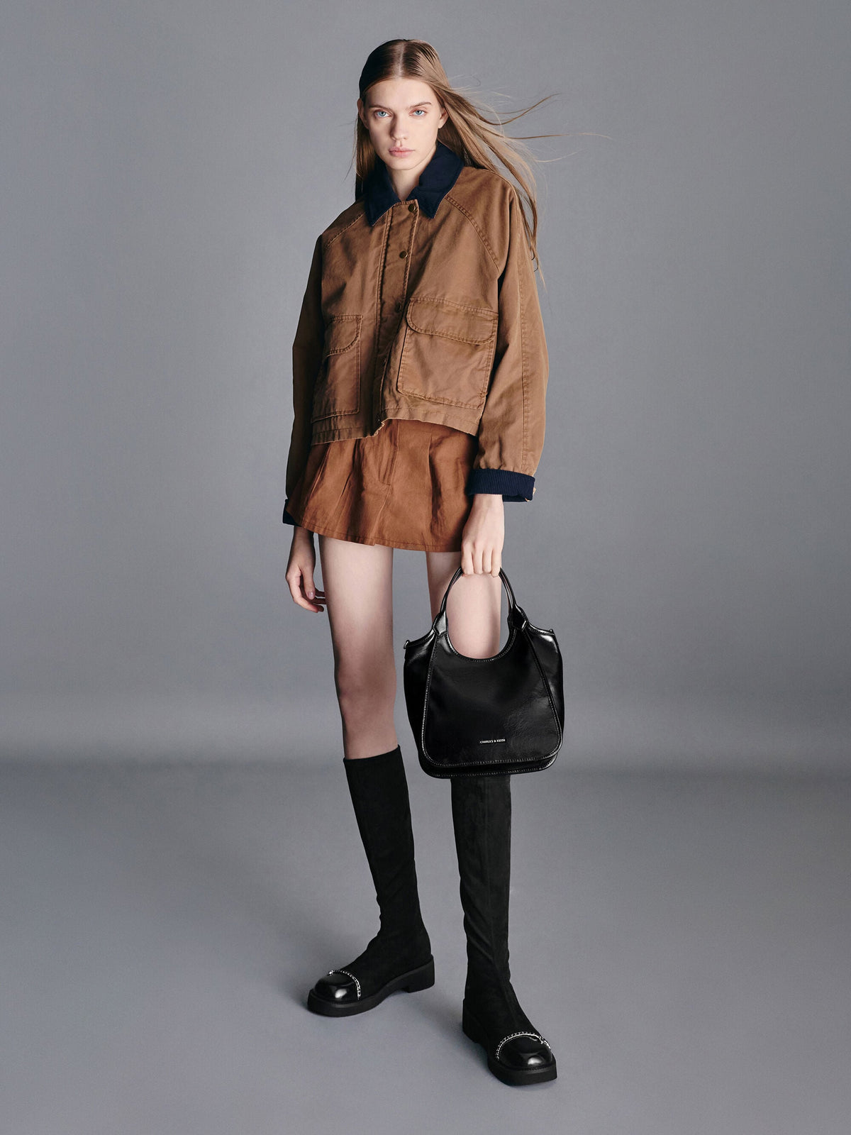 Mini Sianna Tote Bag - Noir | CHARLES & KEITH