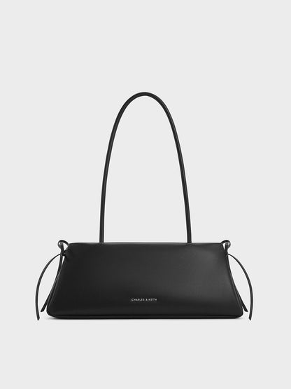 Hazel Bow Shoulder Bag - Noir | CHARLES & KEITH