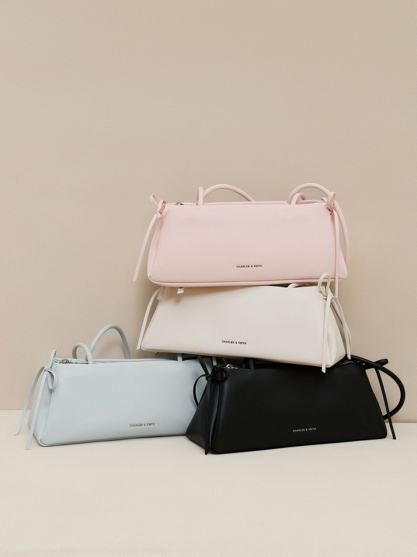 Hazel Bow Shoulder Bag - Noir | CHARLES & KEITH