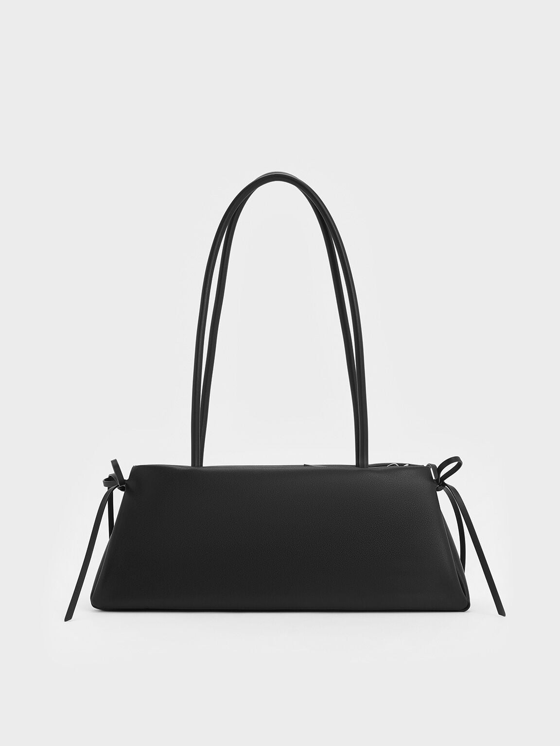 Hazel Bow Shoulder Bag - Noir | CHARLES & KEITH