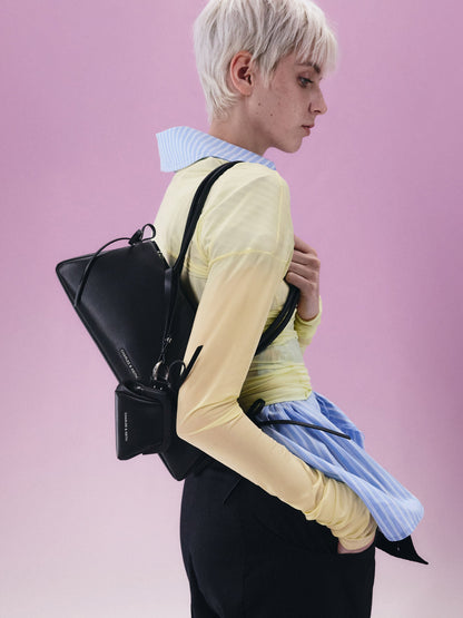 Hazel Bow Shoulder Bag - Noir | CHARLES & KEITH
