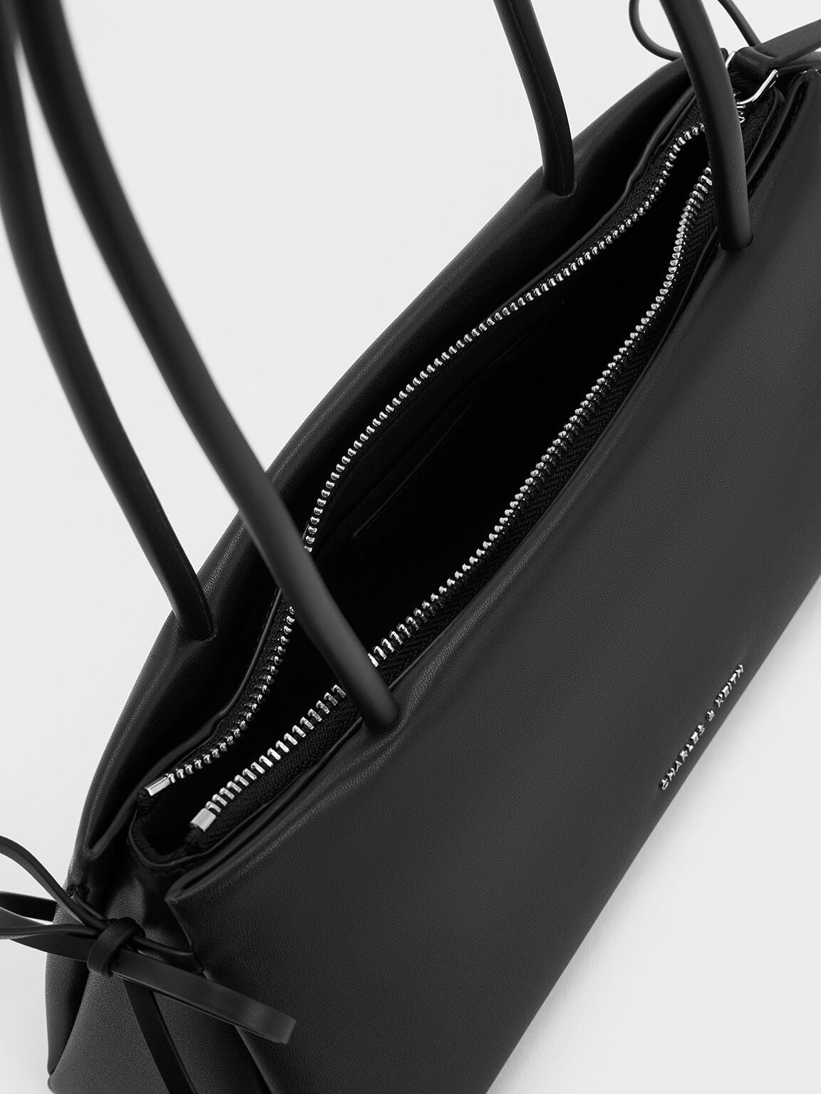 Hazel Bow Shoulder Bag - Noir | CHARLES & KEITH