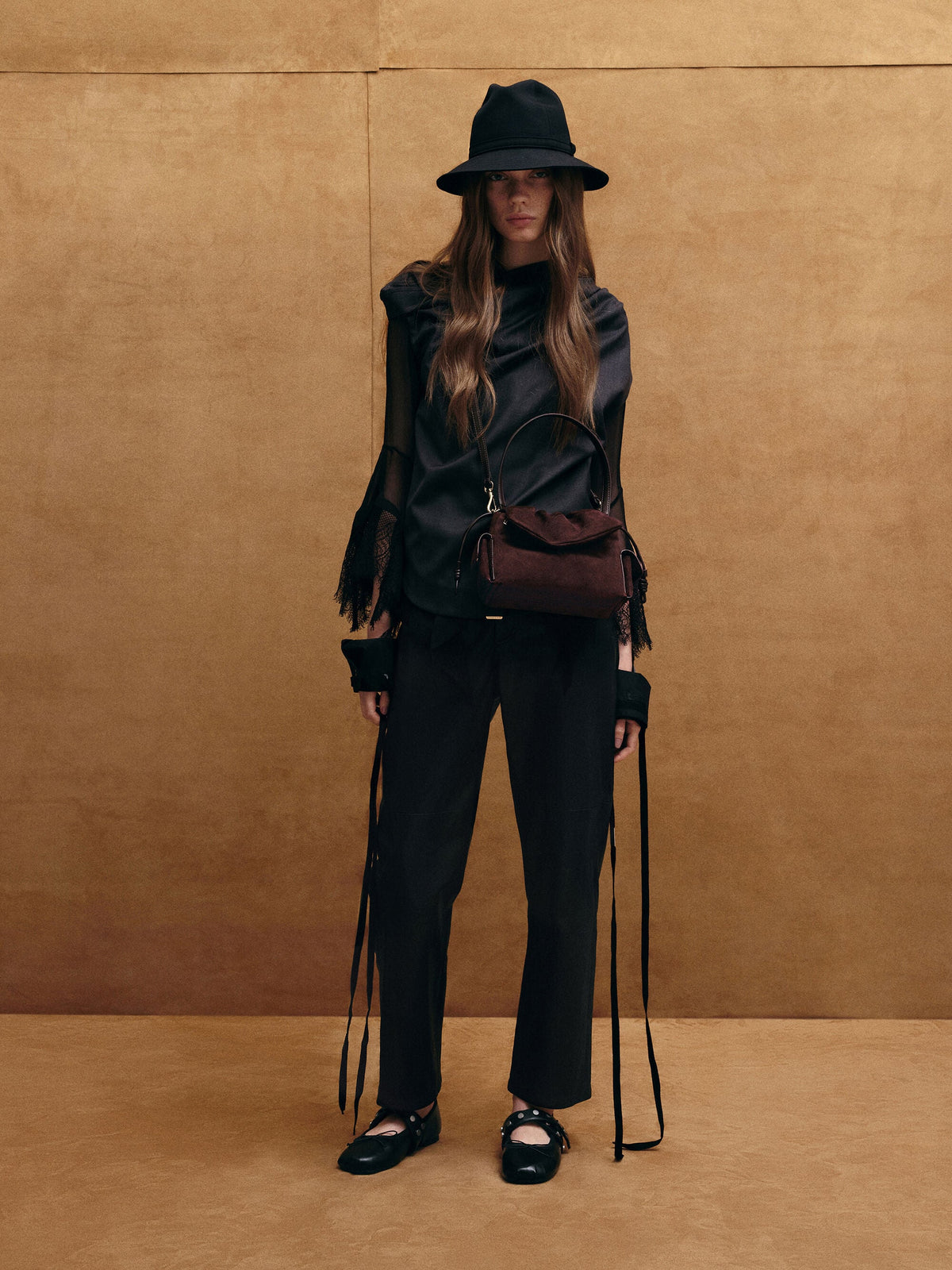 Khai Ruched Shoulder Bag - Espresso Brown | CHARLES & KEITH