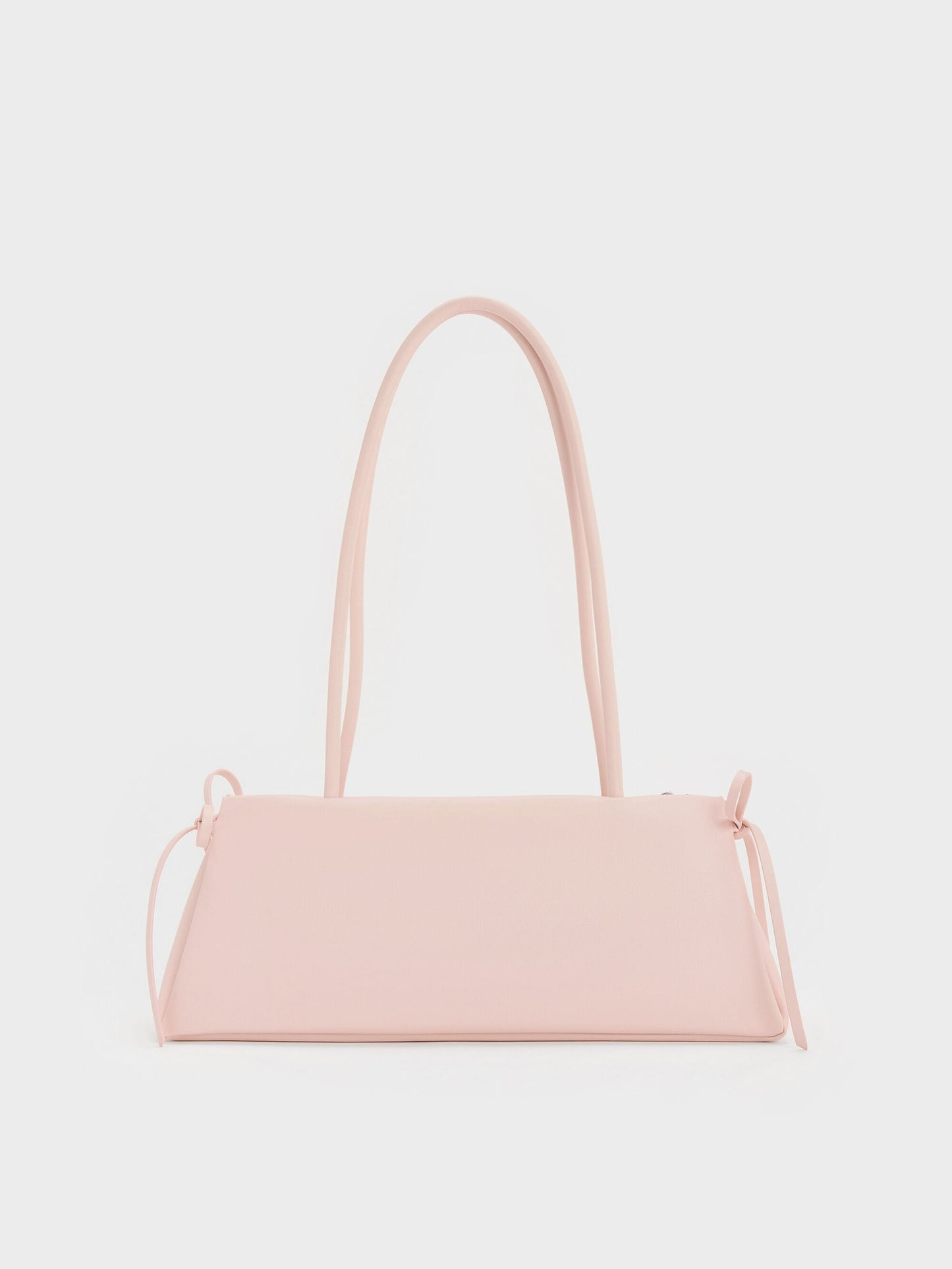 Hazel Bow Shoulder Bag - Soft Pink | CHARLES & KEITH