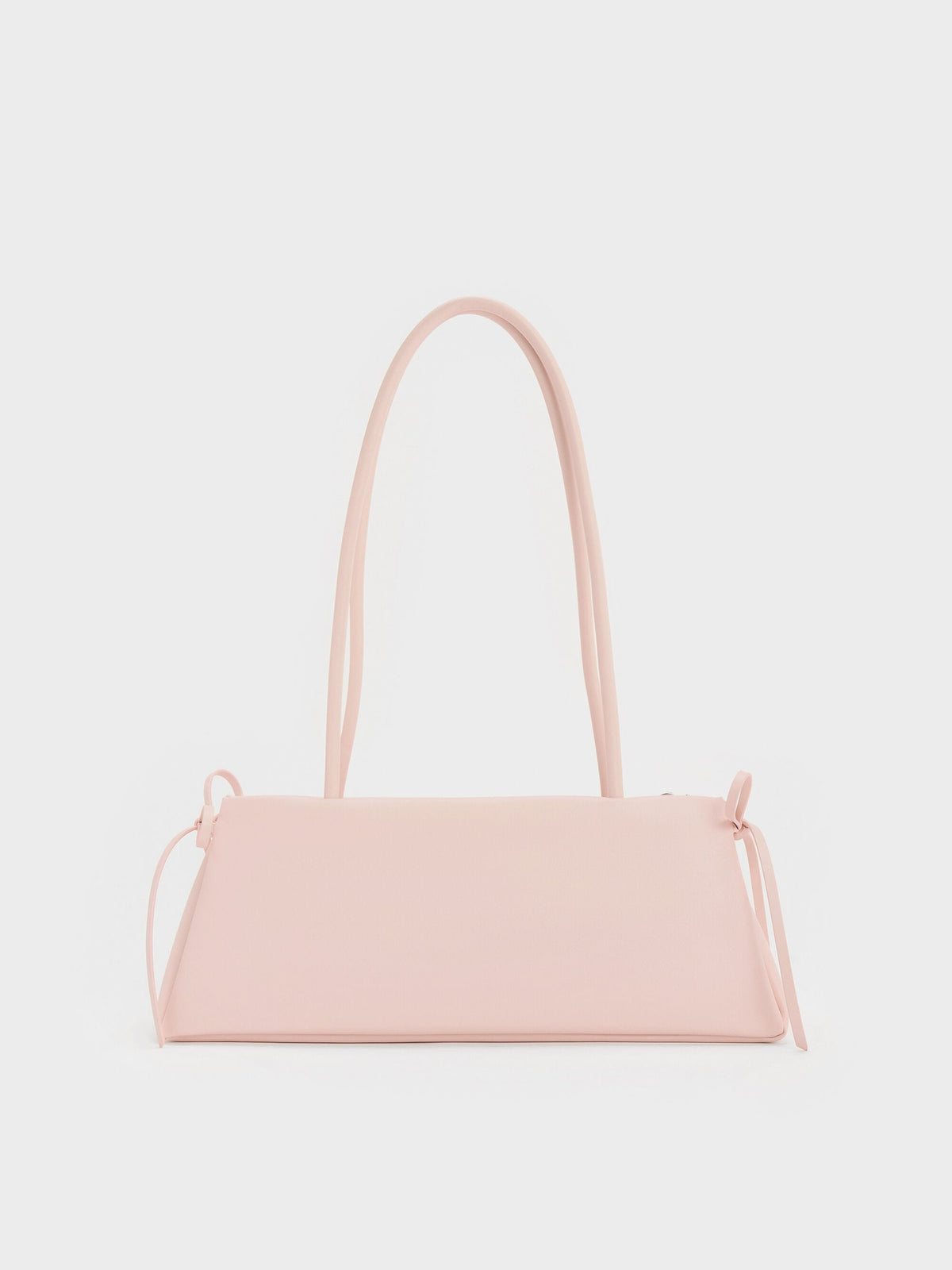 Hazel Bow Shoulder Bag - Soft Pink | CHARLES & KEITH