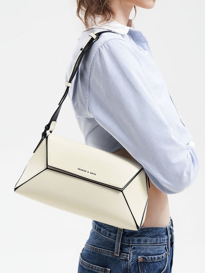 Nasrin Geometric Shoulder Bag - Multi | CHARLES & KEITH