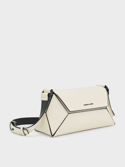 Nasrin Geometric Shoulder Bag - Multi | CHARLES & KEITH