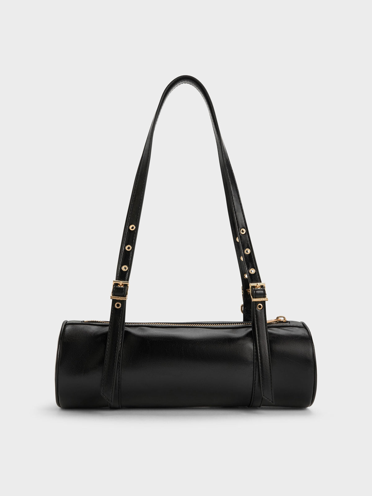 Rey Elongated Shoulder Bag - Black | CHARLES & KEITH