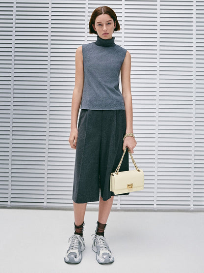 Everline Braided-Strap Shoulder Bag - Cream | CHARLES & KEITH