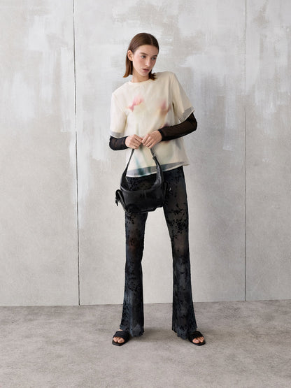 Bessie Side-Pocket Hobo Bag - Noir | CHARLES & KEITH