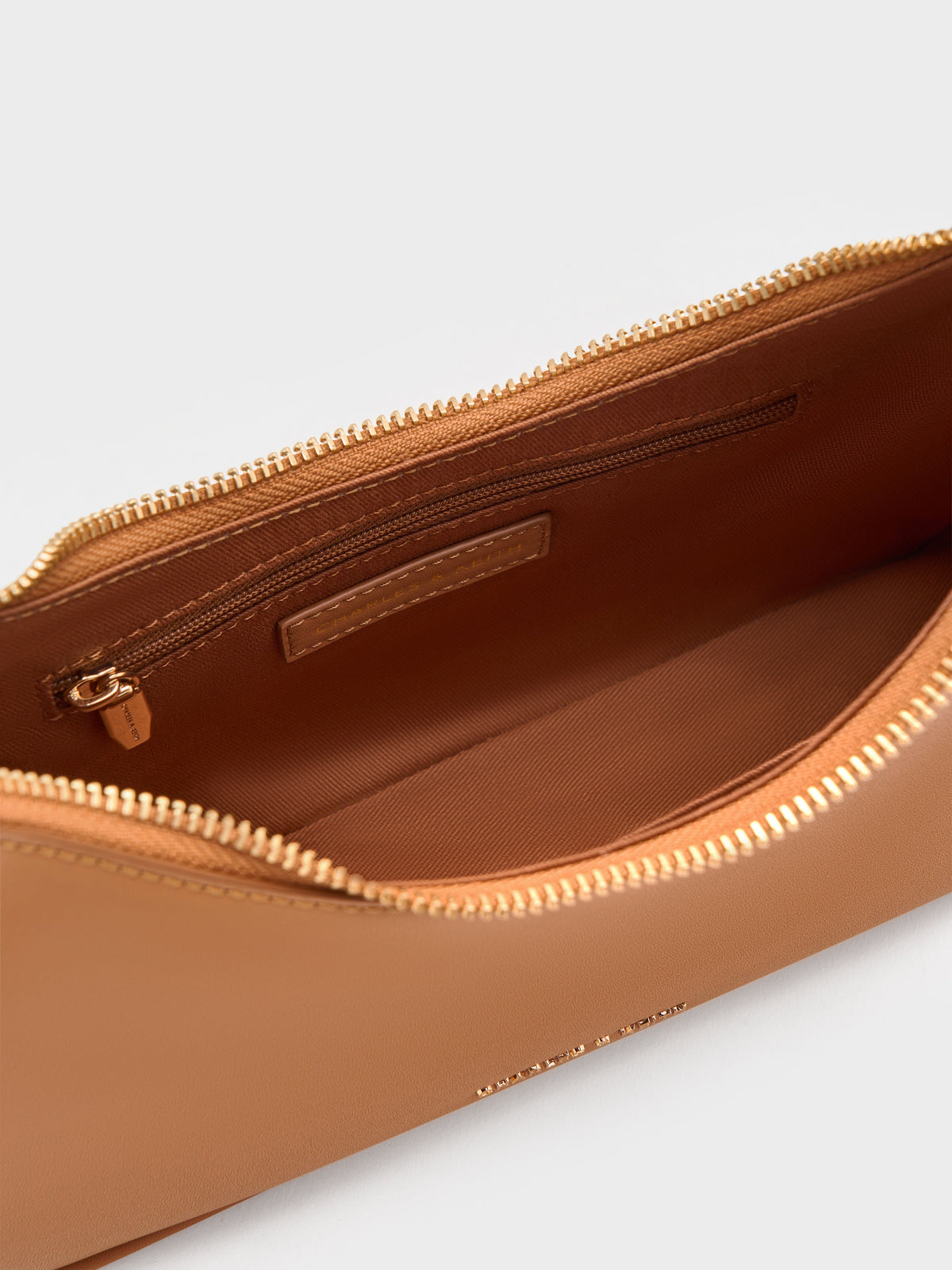 Lane Chain-Strap Shoulder Bag - Russet Brown | CHARLES & KEITH