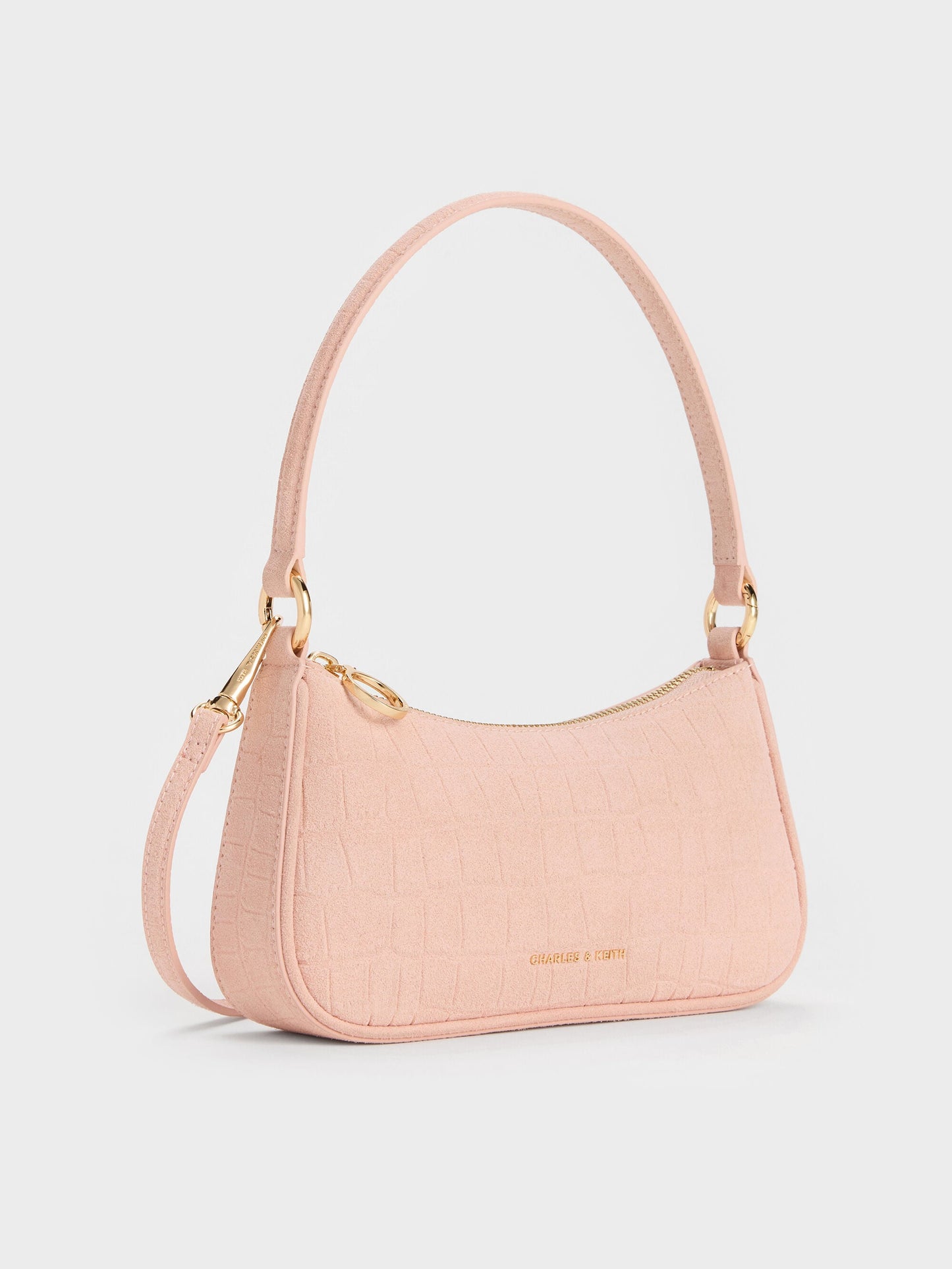 Elspeth Chain Shoulder Bag - Pink | CHARLES & KEITH